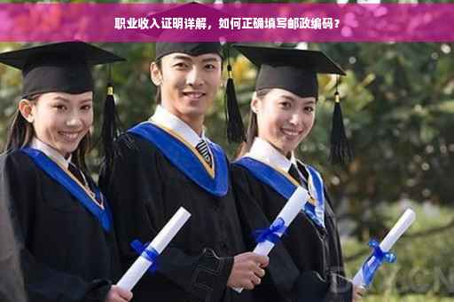 职业收入证明详解，如何正确填写邮政编码？