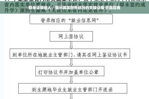 税单证明收入，揭示真实财务状况的关键证据 开具指南