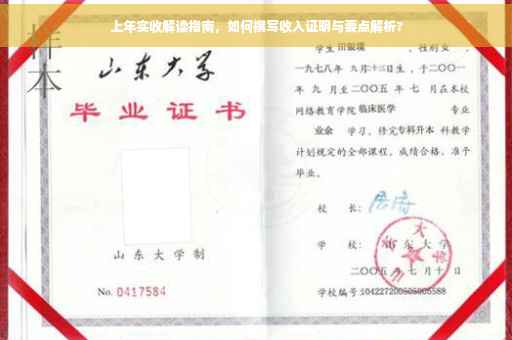 上年实收解读指南，如何撰写收入证明与要点解析?