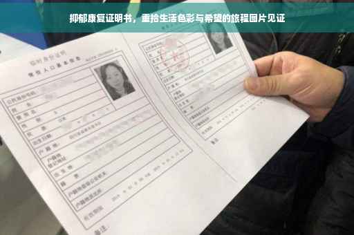 抑郁康复证明书，重拾生活色彩与希望的旅程图片见证