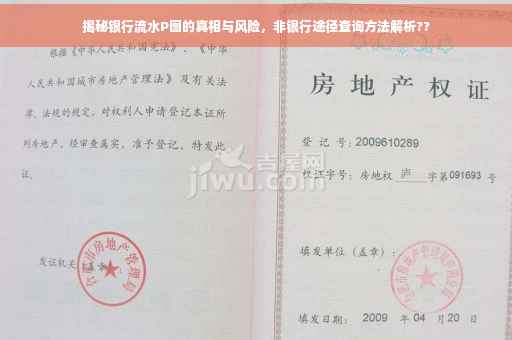 揭秘银行流水P图的真相与风险，非银行途径查询方法解析??