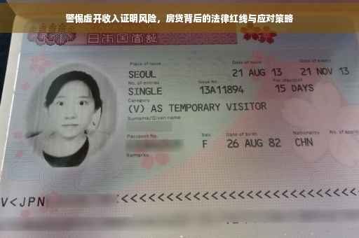 警惕虚开收入证明风险，房贷背后的法律红线与应对策略