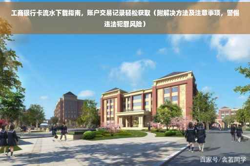 工商银行卡流水下载指南，账户交易记录轻松获取（附解决方法及注意事项，警惕违法犯罪风险）