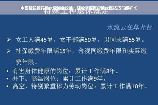 中国建设银行流水查询全攻略，轻松掌握账户流水账技巧与解析?✨