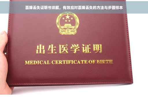 票据丢失证明书详解，有效应对票据丢失的方法与步骤样本