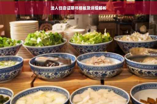 法人任命证明书模板及详细解析