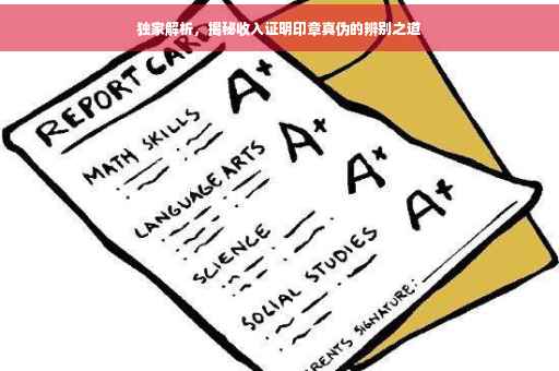 独家解析，揭秘收入证明印章真伪的辨别之道
