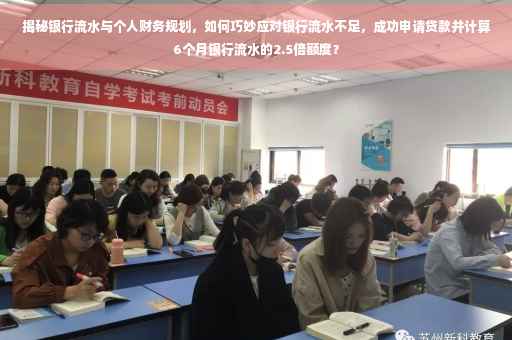 揭秘银行流水与个人财务规划，如何巧妙应对银行流水不足，成功申请贷款并计算6个月银行流水的2.5倍额度？