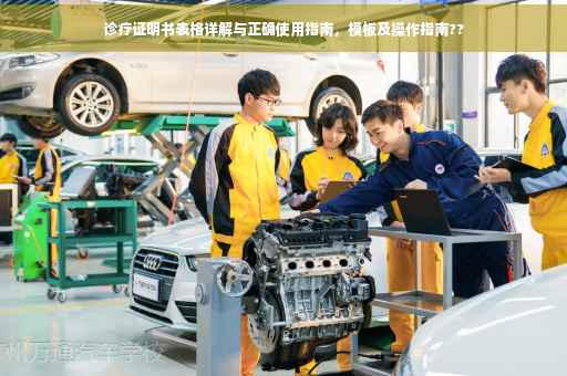 诊疗证明书表格详解与正确使用指南，模板及操作指南??