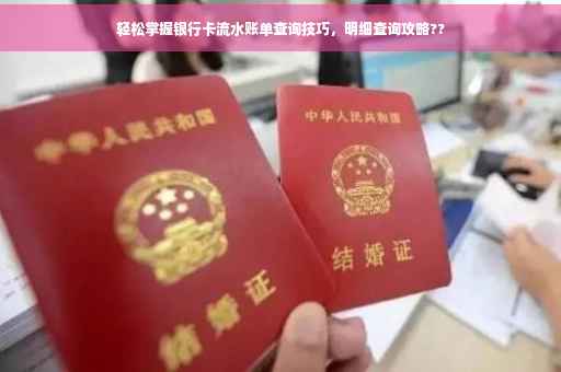 轻松掌握银行卡流水账单查询技巧，明细查询攻略??