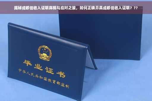 揭秘成都低收入证明真相与应对之策,如何正确开具成都低收入证明??? 揭秘成都低收入证明真相与应对之策,如何正确开具成都低收入证明???