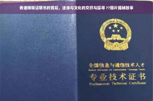 香港婚姻证明书的背后，法律与文化的交织与探寻 ??图片揭秘故事