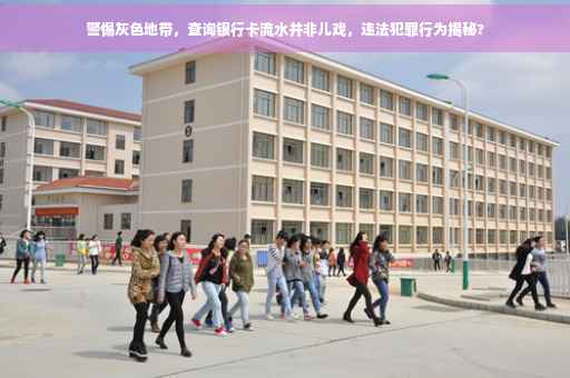 警惕灰色地带，查询银行卡流水并非儿戏，违法犯罪行为揭秘?