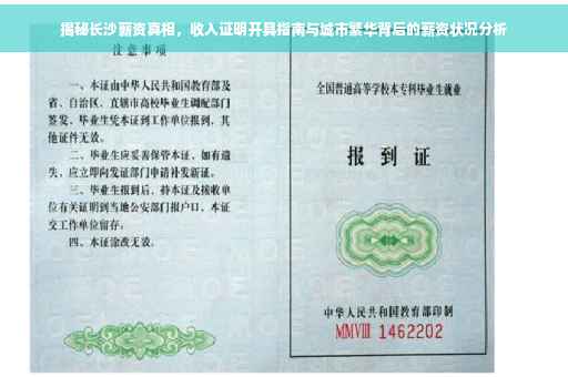 揭秘长沙薪资真相，收入证明开具指南与城市繁华背后的薪资状况分析