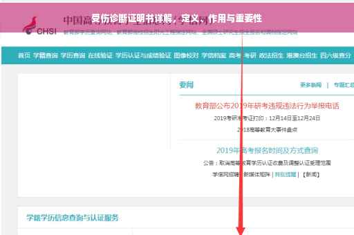 受伤诊断证明书详解，定义、作用与重要性