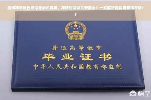 揭秘冻结银行账号背后的真相，冻结时是否会查流水？一文解析流程与查询方法??
