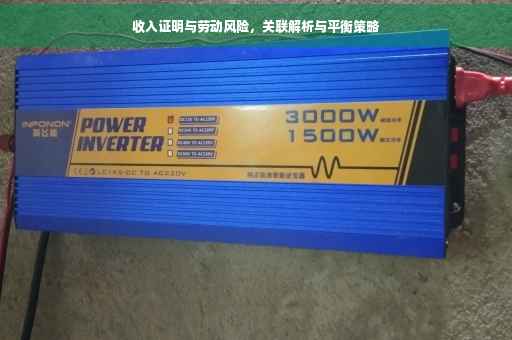 收入证明与劳动风险，关联解析与平衡策略