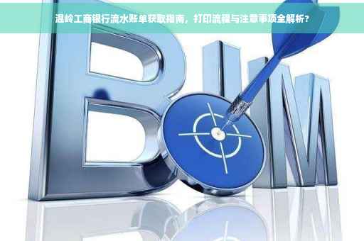 温岭工商银行流水账单获取指南，打印流程与注意事项全解析?