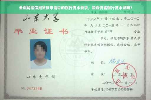 全面解读信用贷款申请中的银行流水要求，是否仍需银行流水证明？
