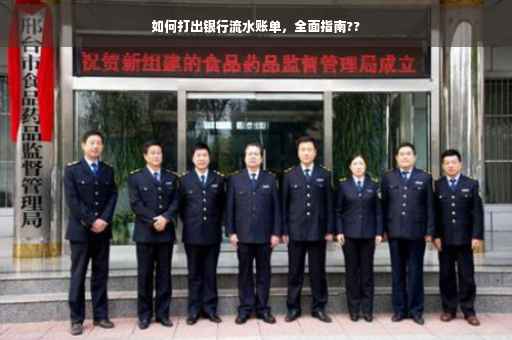 如何打出银行流水账单，全面指南??