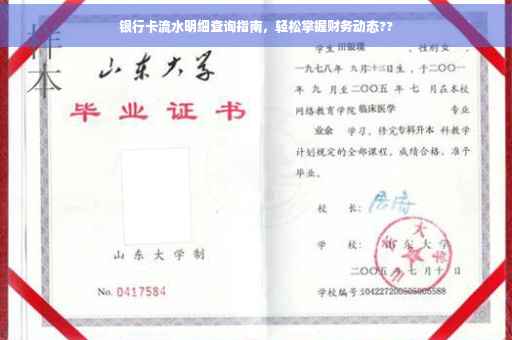 银行卡流水明细查询指南，轻松掌握财务动态??