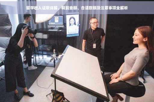 留学收入证明详解，税前金额、合适数额及注意事项全解析
