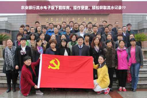 农业银行流水电子版下载指南，操作便捷，轻松获取流水记录??