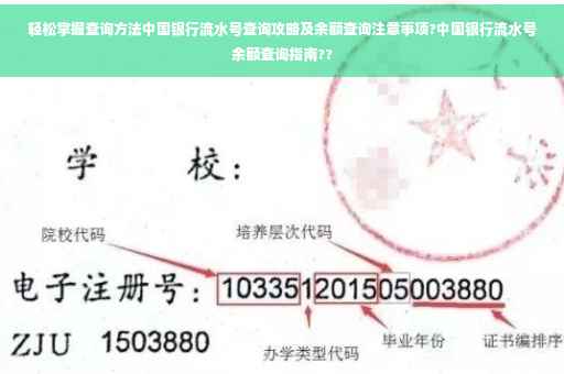 轻松掌握查询方法中国银行流水号查询攻略及余额查询注意事项?中国银行流水号余额查询指南?? 轻松掌握查询方法中国银行流水号查询攻略及余额查询注意事项?中国银行流水号余额查询指南??