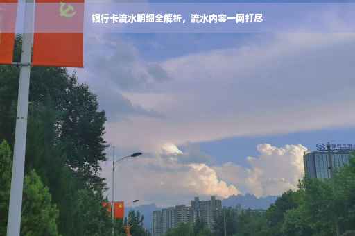 银行卡流水明细全解析，流水内容一网打尽