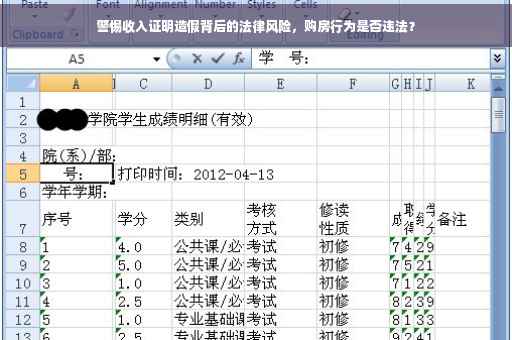 警惕收入证明造假背后的法律风险，购房行为是否违法？