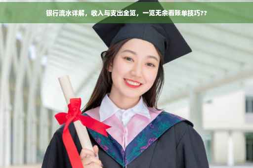 银行流水详解，收入与支出全览，一览无余看账单技巧??