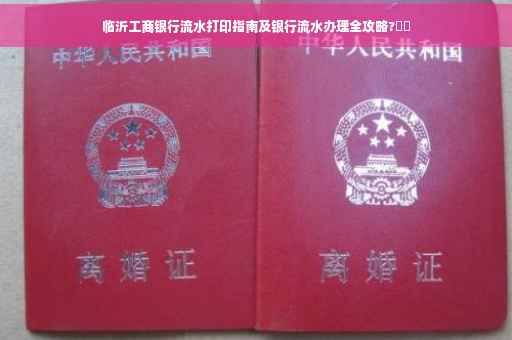 临沂工商银行流水打印指南及银行流水办理全攻略?⚡️