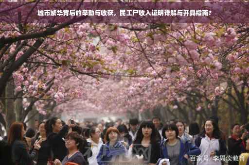城市繁华背后的辛勤与收获，民工户收入证明详解与开具指南?