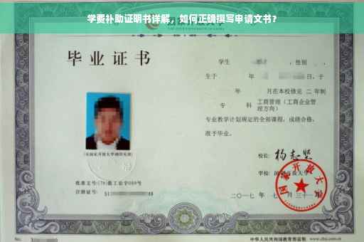 学费补助证明书详解，如何正确撰写申请文书？
