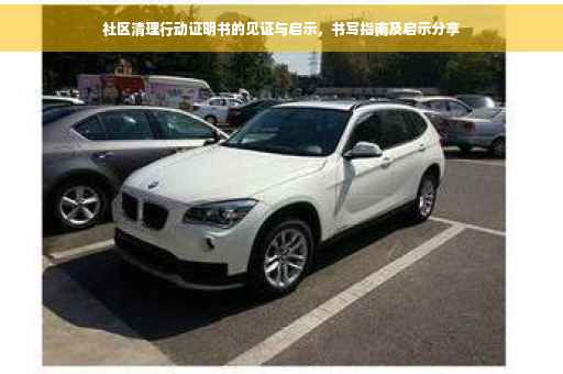 社区清理行动证明书的见证与启示，书写指南及启示分享