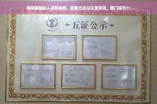 揭秘医院收入证明真相，获取方法与注意事项，部门指引??