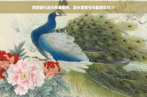 贵阳银行流水账单解析，流水章细节与差异探讨 ??