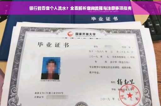 银行能否查个人流水？全面解析查询流程与注意事项指南