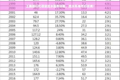 工商银行代理查流水服务详解，流水账单代打指南?