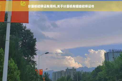 计算机初级证有用吗,关于计算机有哪些初级证书