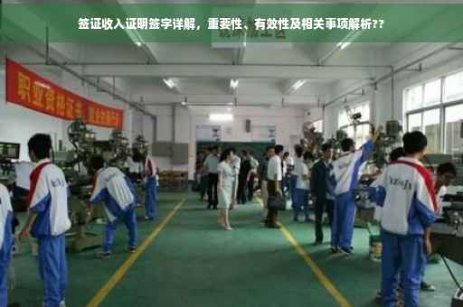 签证收入证明签字详解，重要性、有效性及相关事项解析??