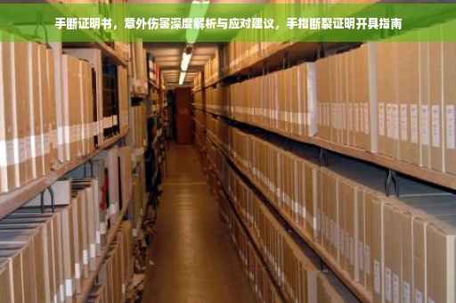 手断证明书，意外伤害深度解析与应对建议，手指断裂证明开具指南
