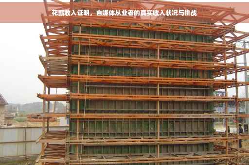 花薪收入证明，自媒体从业者的真实收入状况与挑战