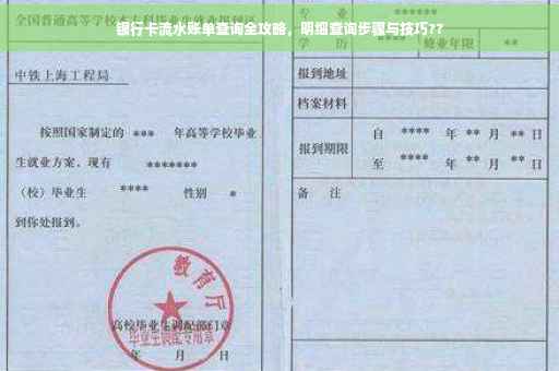 银行卡流水账单查询全攻略，明细查询步骤与技巧??