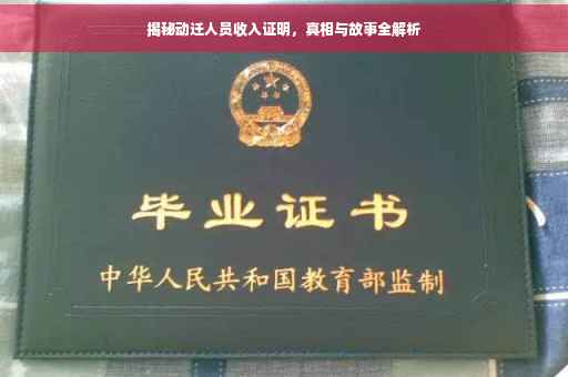 揭秘动迁人员收入证明，真相与故事全解析