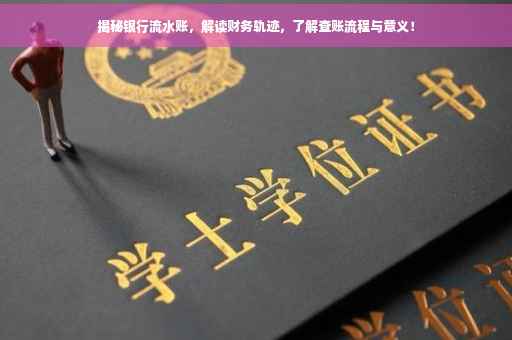 揭秘银行流水账，解读财务轨迹，了解查账流程与意义！