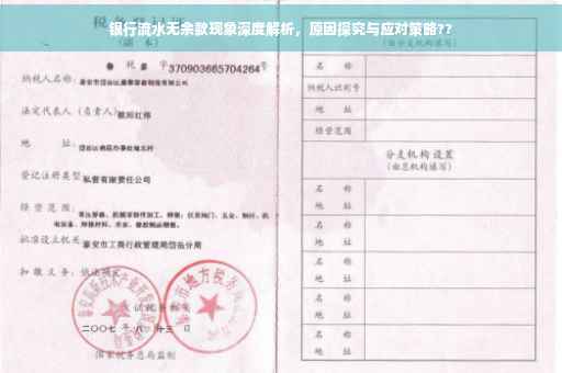 银行流水无余款现象深度解析，原因探究与应对策略??