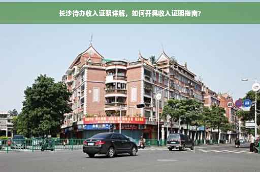 长沙待办收入证明详解，如何开具收入证明指南?