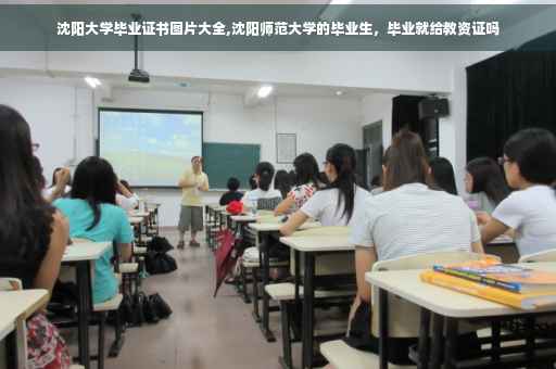 沈阳大学毕业证书图片大全,沈阳师范大学的毕业生，毕业就给教资证吗