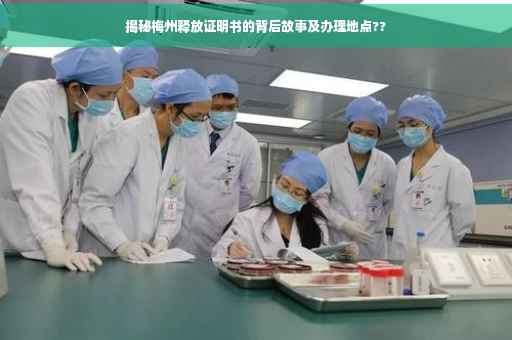 揭秘梅州释放证明书的背后故事及办理地点??